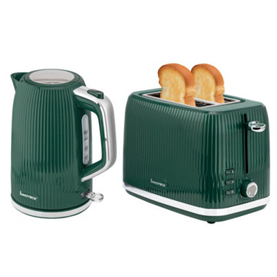 Innoteck Kitchen Pro Electric Kettle - 1.7L - Green - 3000W - With Toaster - Image 3