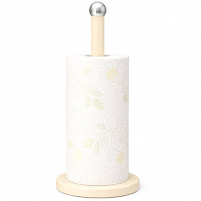 Innoteck Essentials Kitchen Paper Towel HolderCream from B&Q