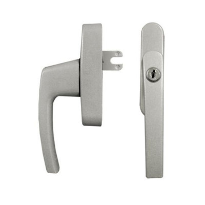 Windowparts Tilt And Turn Forked/spaded Aluminium Window HandleSilver119663 from B&Q