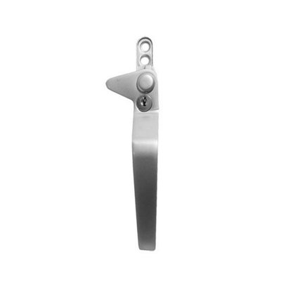 Windowparts Flexi Cockspur Window Handle Right HandSilver20893 from B&Q