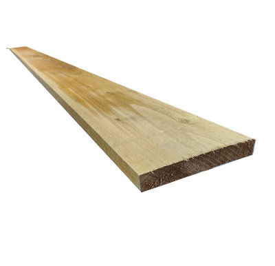 Snowdon Timber Garden Treated 6X1" Gravel Board (L) 1.8M (W) 150Mm (T) 22Mm