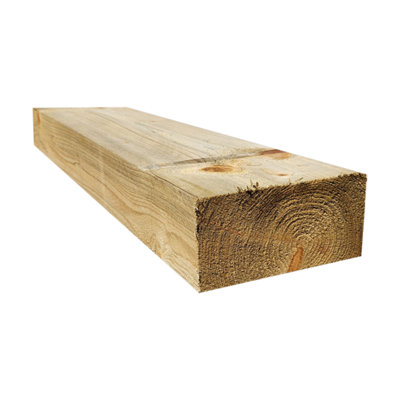 B&Q -  Treated Sleeper (H) 100mm (W) 200mm (L) 1.2MPack Of 10