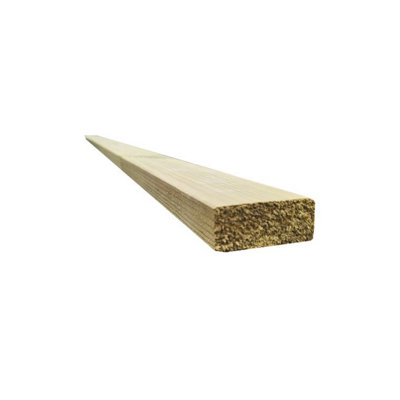 Snowdon Timber Treated Eased Edge 2X1 19mm X 45mm X 1800mm Outdoor And Garden Batten 10 Pack from B&Q