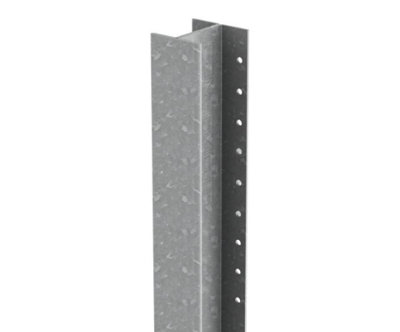 Snowdon Timber Durapost Classic Galvanised Metal Fence Post (H) 48mm (L) 1.8M from B&Q