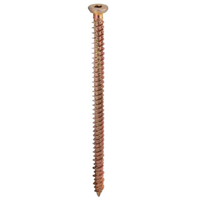 B&Q -  Axel Concrete Frame Screws (Dia) 7.5mm (L) 132mmBox Of 100