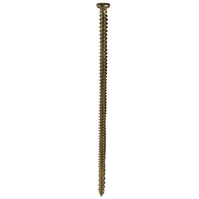 B&Q -  Axel Concrete Frame Screws (Dia) 7.5mm (L) 202mmBox Of 100