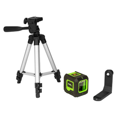 Grettz G2d Mini Cross Line Green Beam Laser Level - Inc. Tripod 5060894490252 - Image 5