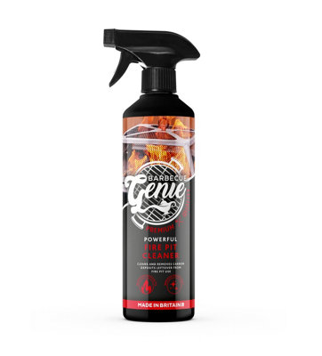 Bbq Genie Fire Pit Cleaner - Removes Creosote, Tar, Soot And Carbon Deposits, Tackles Burnt On Residue - 500Ml