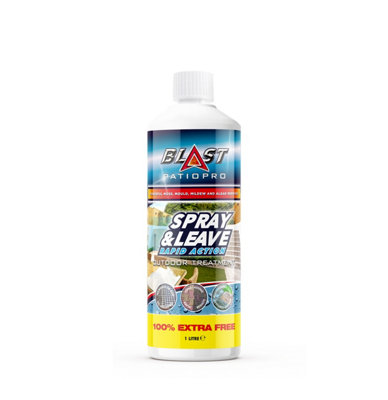 Blast Patio ProSpray & Leave Outdoor Treatment1 Litre from B&Q