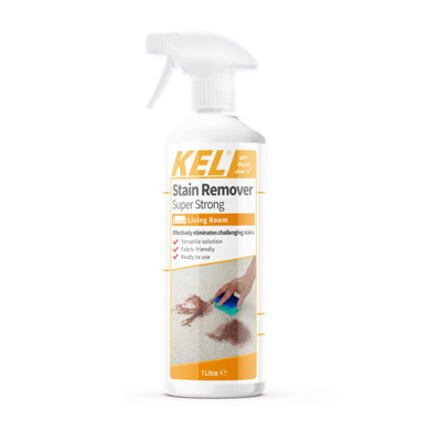 KelStain Remover Spray Super StrongCarpet & Upholstery CleanerRemoves Ingrained MarksEffective For Most Fabrics1 Litre from B&Q