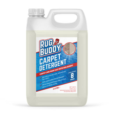 Rug Buddy Carpet CleanerPowerful Stain Remover & Odour NeutraliserFresh Cotton Fragrance 5L from B&Q
