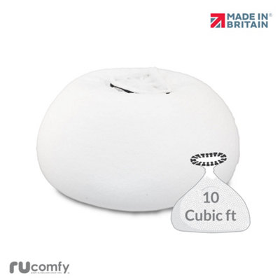B&Q -  Rucomfy Beanbag Refill 10CuftLightweight Polystyrene Beans For Top-Up