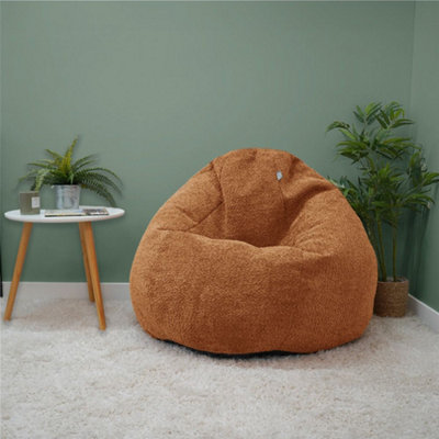 Rucomfy Beanbags Rucomfy Snug Slouchbag Beanbag - Rust