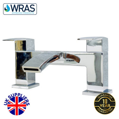  - Decent Chrome Waterfall Bath Filler Tap