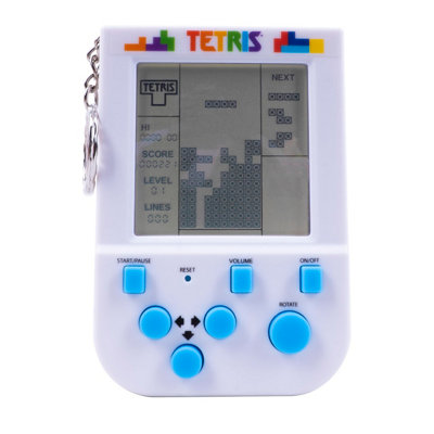 Fizz Creations Black/White Tetris Keyring Arcade - Image 4