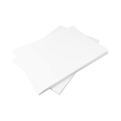 Hawksbill A 4 Card Paper White 225 Gsm 100 Pack Cardstock For Arts Craft Home And Office Use from B&Q