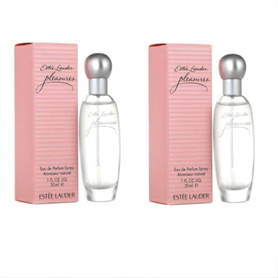 B&Q Pack Of 2 - Estée Lauder Pleasures For Women Eau De Parfum Spray 30Ml
