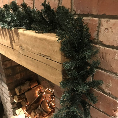 Samuel Alexander 2.7M Premier Decorations Woodland Pine Pvc Christmas Garland from B&Q