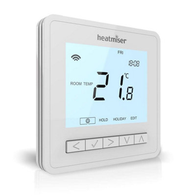 HeatmiserNeoair V3 Thermostat White from B&Q