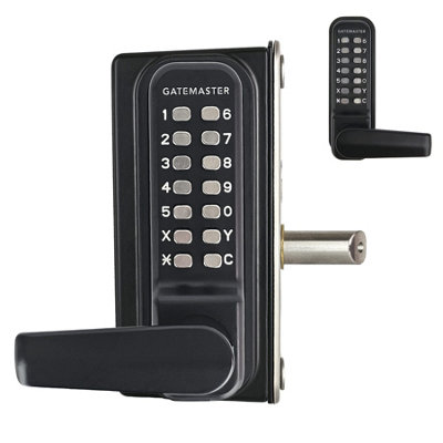 Gatemaster Superlock Digital Double-Sided Surface-Fixed Lever Handles With Rapidreset (Right Hand) Bdgwrrr from B&Q