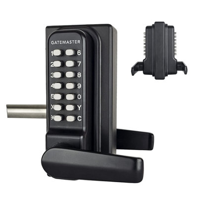 B&Q -  Superlock Digital Combination Double Sided Rapid Code Change Gate Lock For 40mm To 60mm Frames (Bdgrr4060L) (Left Hand)