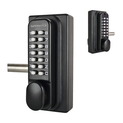 Gatemaster Superlock 2.0 Digital Combination Gate Lock Double Sided For 40 To 60mm Gate Frames (Bdg4060L) Bolt On Left Hand from B&Q