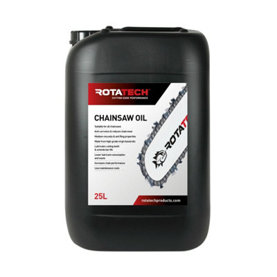Rotatech 25 Litre Universal Chainsaw Chain & Bar Oil from B&Q