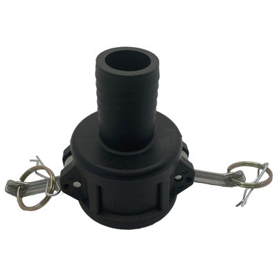 DNA PACKAGING LTD 2" Camlock Coupler X 1.5 Inch Hose Tail Adaptor Connector from B&Q