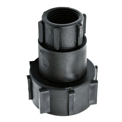 DNA PACKAGING LTD Ibc S60X6 (2 Inch) Female To (1 Inch) Bsp Female Swivel Buttress from B&Q