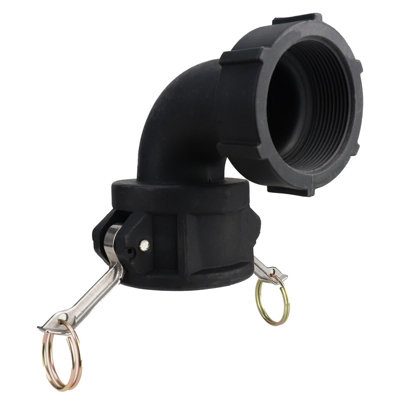 DNA PACKAGING LTD Camlock Coupler (2 Inch) To Bsp Female (2 Inch) 90-Degree Elbow from B&Q