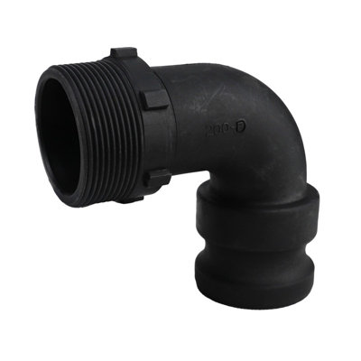 DNA PACKAGING LTD Camlock Adapter (2 Inch) To Bsp Male (2 Inch) 90-Degree Elbow from B&Q