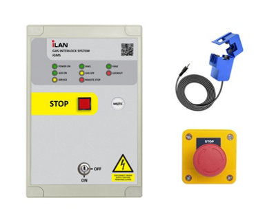  - Gas Interlock System Kit Igms With Built-In & External Fan Current Clamp SensorsEasy Installation