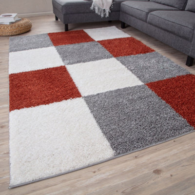 The Rugs Myshaggy Collection Rugs Geometric Design 381 Terra