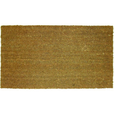 The Rugs Coir Doormats Plain Design Mat  139 from B&Q