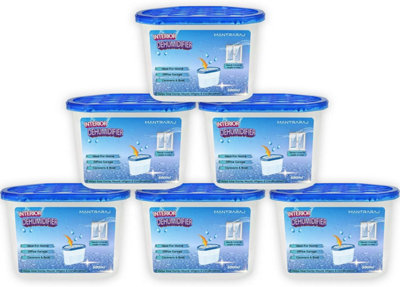 Mantraraj Disposable Interior Dehumidifiers 500Ml Moisture Absorber Condensation Remover Damp Trap Pack Of 18 from B&Q