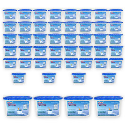 Mantraraj Disposable Interior Dehumidifiers 500Ml Moisture Absorber Condensation Remover Damp Trap Pack Of 48 from B&Q