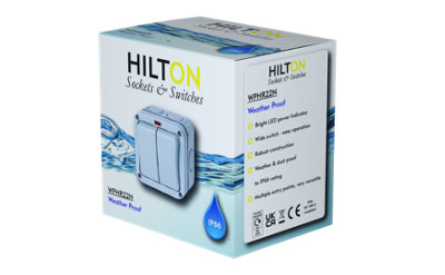 Generic Ip66 Weatherproof 20A 2G 2W Switch from B&Q