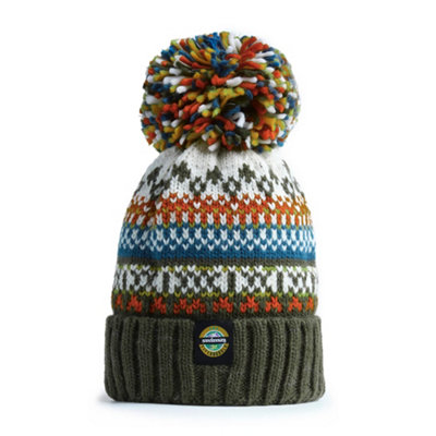 B&Q -  Reflective Nordic Knit Bobble HatGreenland