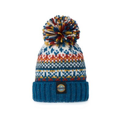 Superbobble Reflective Kids Nordic Knit Bobble HatNordic Fjord from B&Q
