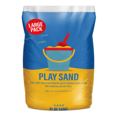 20Kgs Large Bag Fine Grade Silica Magic Play Sand For Kids Children's Play Pit from B&Q