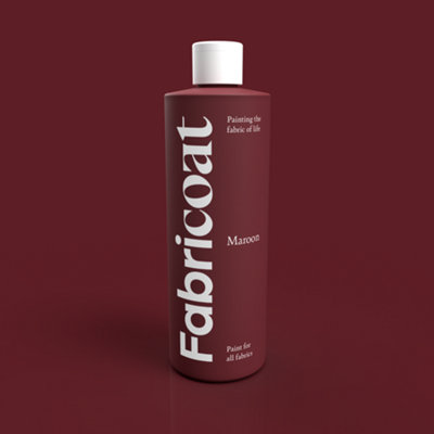 Fabricoat Fabric Paint Maroon250Ml from B&Q