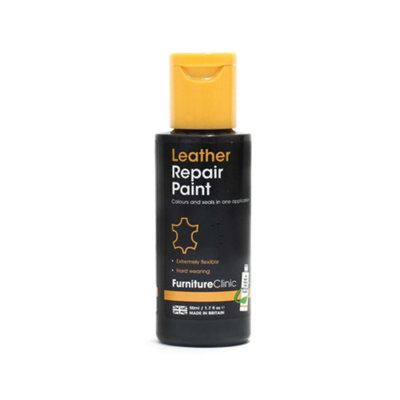 Furniture Clinic Leather Repair Paint & DyeCream 50Ml from B&Q