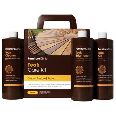 Furniture Clinic Teak Care Kit from B&Q