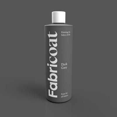 B&Q -  Fabric Paint Dark Grey500Ml