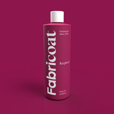 B&Q Fabricoat Fabric Paint Raspberry, 500Ml B&Q