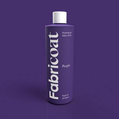 B&Q Purple Fabricoat Fabric Paint 500Ml B&Q