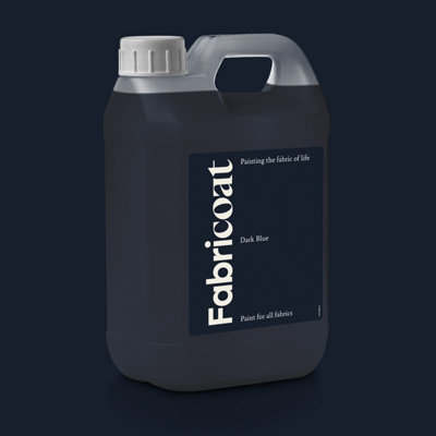 Fabricoat Fabric Paint Dark Blue2500Ml from B&Q