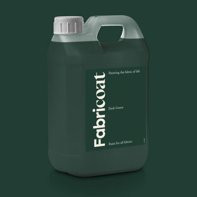 Fabricoat Fabric Paint Dark Green2500Ml from B&Q