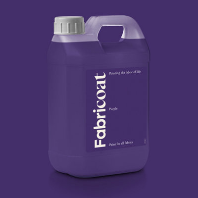 Fabricoat Fabric Paint Purple2500Ml from B&Q