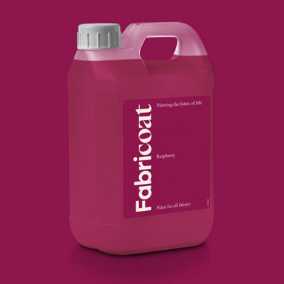 Fabricoat Fabric Paint Raspberry2500Ml from B&Q